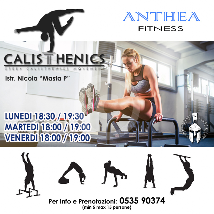 Corso di calisthenics con Nicolas Masta P