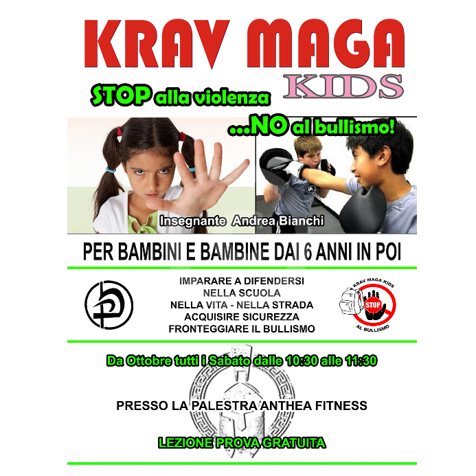 Corso di krav maga con andrea bianchi